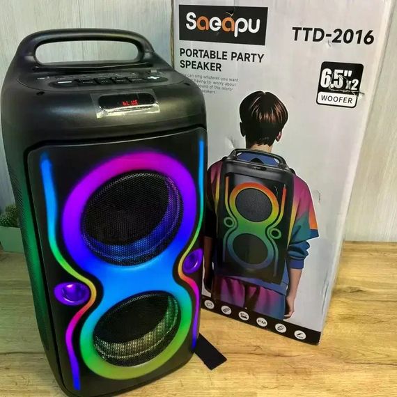 Bluetooth колонка Portable Party Speaker TTD-2016 | Зображення 3