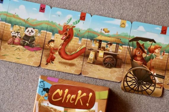 Настольная игра Щелк! Великая китайская стена (Click! The Great Wall) укр. | Зображення 1