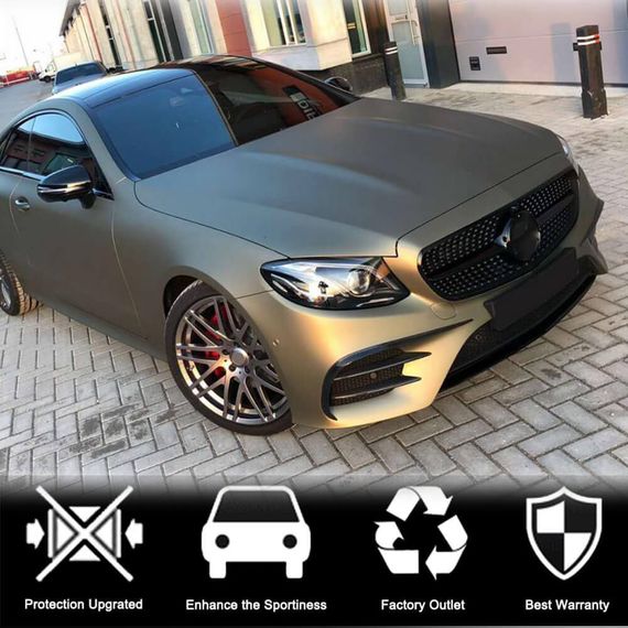 Накладки на передній бампер (для AMG-Line/E43 AMG 2016-2019, Карбон) для Mercedes E-сlass W213 рр | Зображення 2