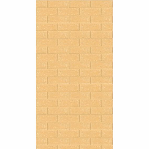 Самоклеюча 3D панель в рулоні 3080x700x3мм Бежева Цегла (R009-3) SW-00001394