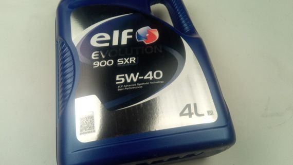 Олива моторна 5W-40 синтетична ELF Evolution 900 SXR 4 л. (194878) | Зображення 3