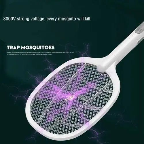 Електрична мухобійка-пастка ELITE LUX EL-2062 (KLZ918) з УФ-лампою і USB-портом для зарядки Біла | Зображення 3