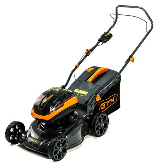 Газонокосарка акумуляторна GTM BLM42 несамохідна без АКБ і ЗП (BLM42_BARE TOOL) | Зображення 1