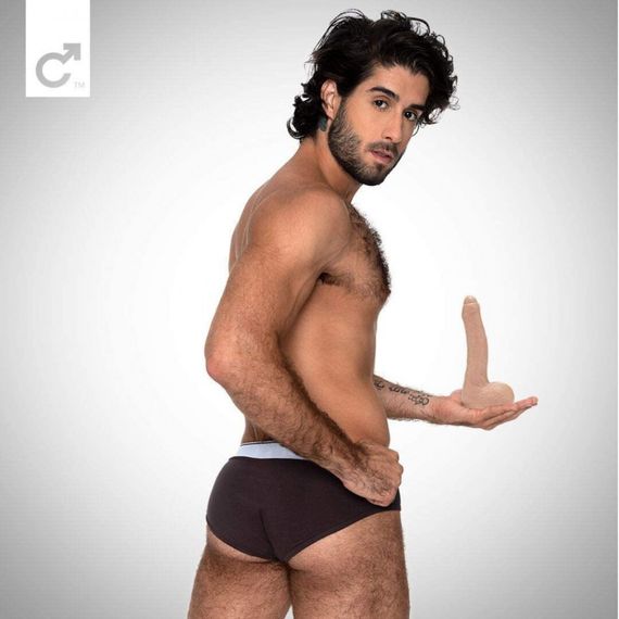 Фалоімітатор з мошонкою та закритою головкою реалістичний Fleshjack Boys-Diego Sans Dildo, тілесний sexstyle | Зображення 8