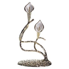 Декоративна фігурка Calla Lilies 14х8х25 см металева HP-7-19