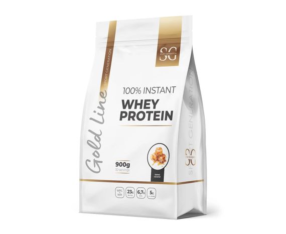Протеин Sport Generation 100% Instant Whey Protein 900 г, salted caramel