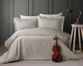 Постельное белье Pupilla Exclusive Satin 200 х 220 см Lara Bej