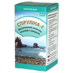 Спирулина Fito Pharma Спирулина-F 0,5 г 40 капсул