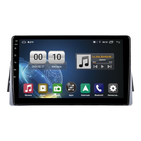 Штатна магнітола серії QIV Q1 під Nissan Kicks P15 2017-2021 Micra 2017+ (W2) 10 дюймів