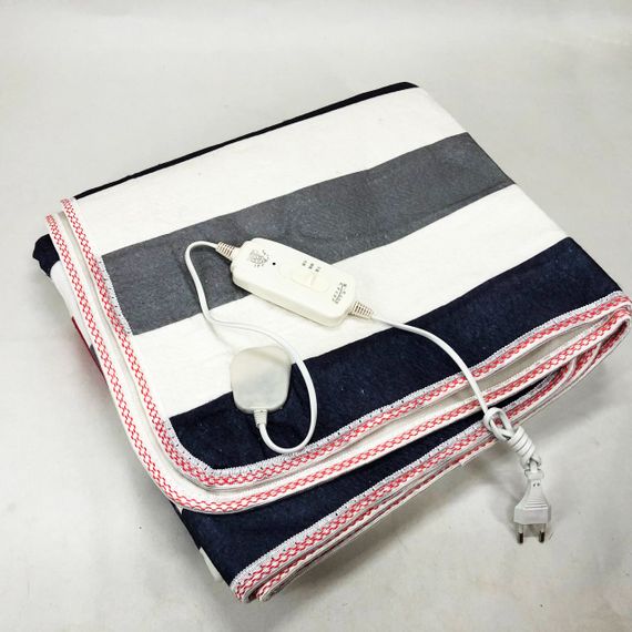 Електропростирадло односпальне 70х150 см тепле електро простирадло ковдра з підігрівом смужка ZE-70 | Зображення 3