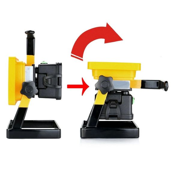 Прожектор переносной на аккумуляторе D15 / Кемпинговый аккумуляторный фонарь / LED лампа с ручкой | Зображення 6