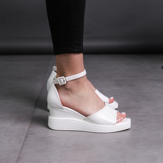 Женские босоножки Fashion Parvati 3684 40 размер 255 см Белый | Зображення 3