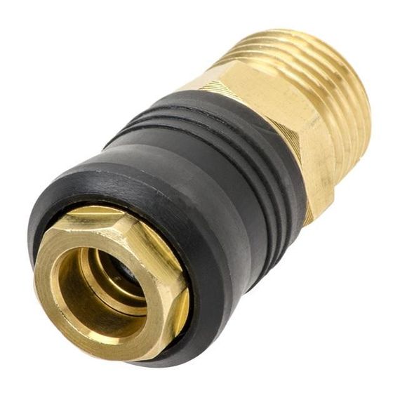 Швидкороз'ємне з'єднання із зовнішньою різьбою 1/2 ", латунь INTERTOOL PT-1817 | Зображення 2