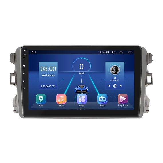 Штатна магнітола Lesko для BYD G3 2009-2014