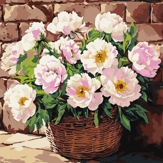 Картина по номерам "Нежный аромат" ©art_selena_ua KHO3311, 40х40 см