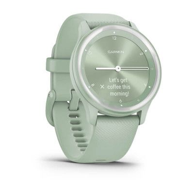 Смарт-годинник Garmin vivomove Sport, Cool mint, Silicone, (010-02566-03) | Зображення 2