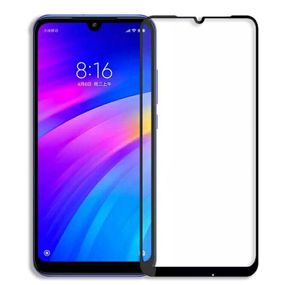 Захисне скло 2.5D на весь екран для Xiaomi Redmi 7 колір Чорний