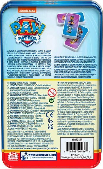 Домино Щенячий патруль (в жестяной коробке) | Зображення 3