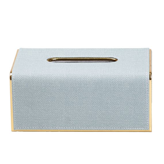 Салфетница на стол текстильная 21 х 13.5 х 9 см Мятный HP9806M