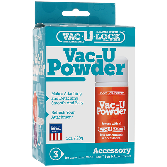 Пудра для кріплення Vac-U-Lock Doc Johnson Vac-U Powder Sex Aura | Зображення 1