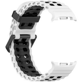 Ремінець силіконовий Primolux Ocean для годинника Samsung Galaxy Watch 8 - White