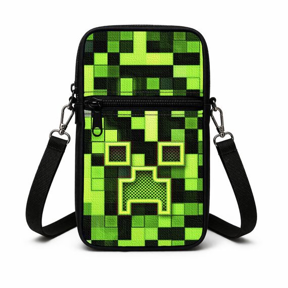 Сумка-чохол для телефону Minecraft,дитяча сумка через плече, водонепроникна міні-сумка (4741)