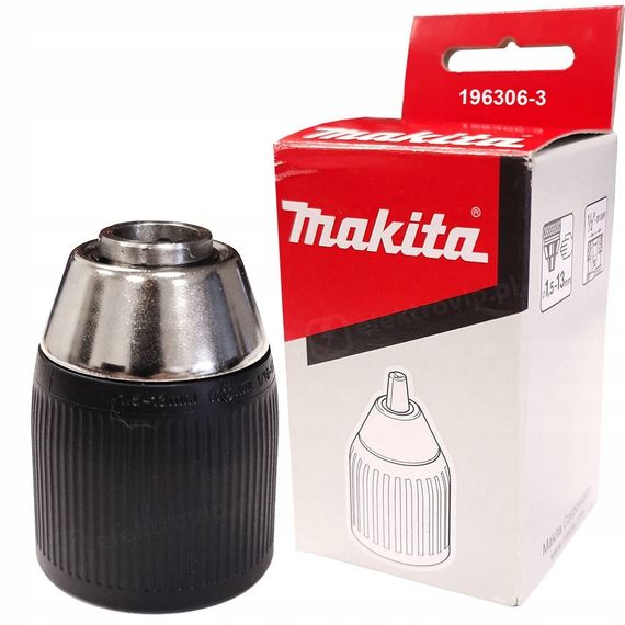 Патрон безключовий 1.5-13 мм 1/2"-20 UNF для Makita DDF453, DHP453, DF457D, HP457D, 6391, 8391, 6381, 8381 (196306-3) | Зображення 2