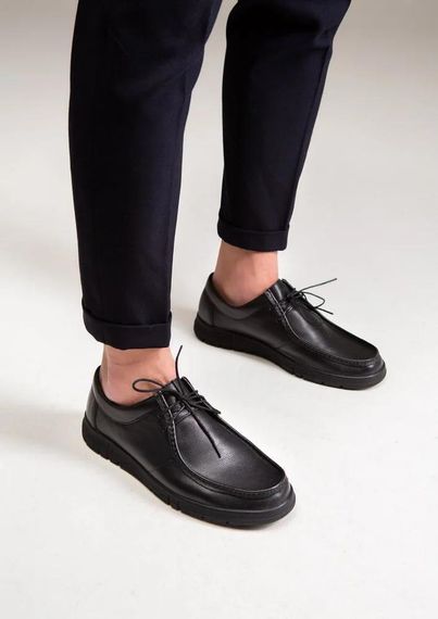 Мужские кожаные топсайдеры 40 размер | Зображення 6