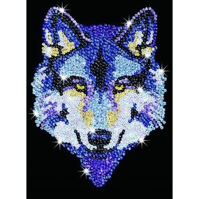 Набор для творчества Sequin Art BLUE Wolf (SA1215)