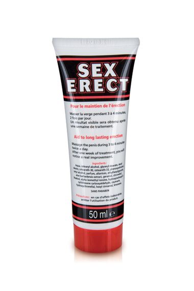Крем SEX ERECT 50 ML Sex Aura | Зображення 2