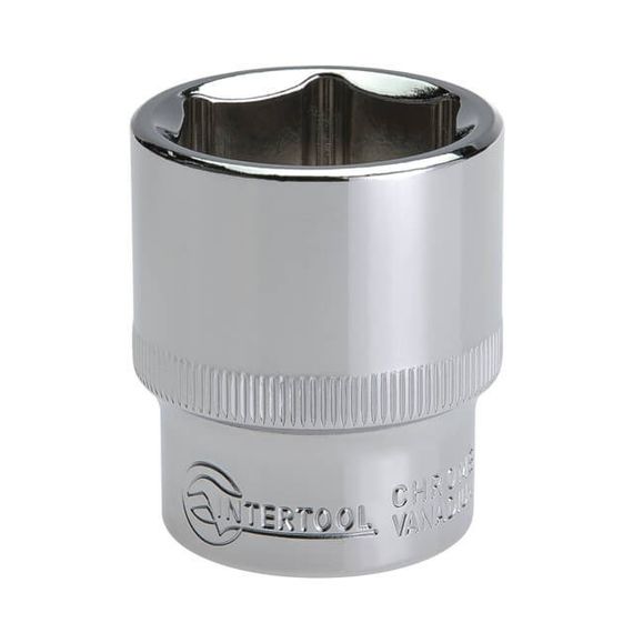 Головка шестигранна STORM 1/2", 26 мм, Cr-V INTERTOOL ET-0026 | Зображення 1