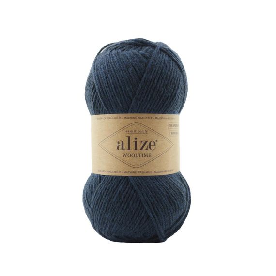 Alize Wooltime, темно-синій 846