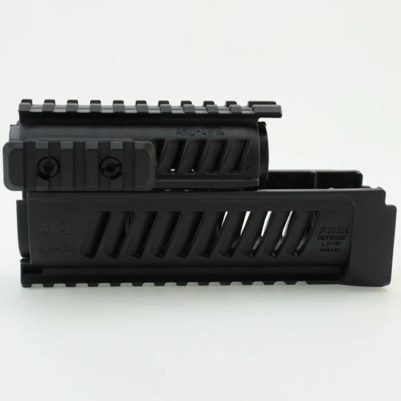 Цевье FAB Defense усиленное  для АК-47/74 совместимое с обвесом из полимера Черное | Зображення 1