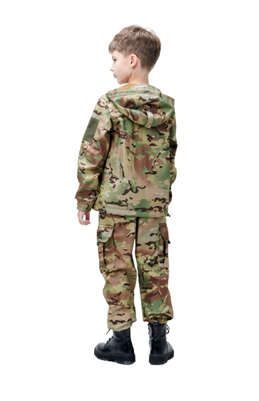 Костюм дитячий ARMY KIDS Скаут Soft-Shell теплий камуфляж Мультикам | Зображення 4