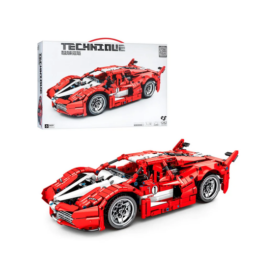 Дитячий розвиваючий конструктор для дітей Гоночна машина Bambi Дитяча ігрова машина для хлопчиків