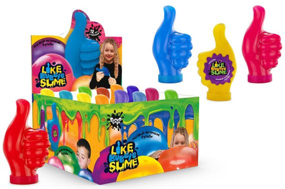 Слайм LBS-01-01U "LIKE Bubble Slime" 300 гр, в дисплеї 12 шт. DANKO
