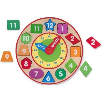 Розвиваюча іграшка Melissa&amp;Doug Годинник-сортер (MD18593) | Зображення 2