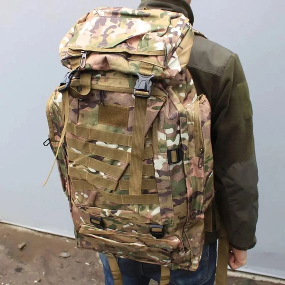 Рюкзак тактичний 80л M13 Мультикам (23456861401_566) | Зображення 2