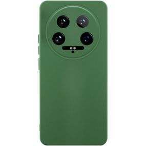 Чохол Silicone Cover Ummi Lakshmi Full Camera (AA) для Xiaomi 14 Ultra Зелений / Dark green