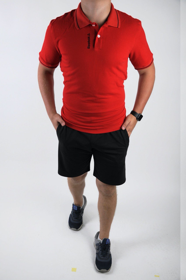 Поло рибок червоне M L