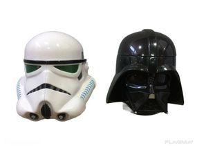 Подарочный Набор Кружка Чашка Бокал 3D Крышкой Star Wars Дарт Вейдер и Штурмовик 3D
