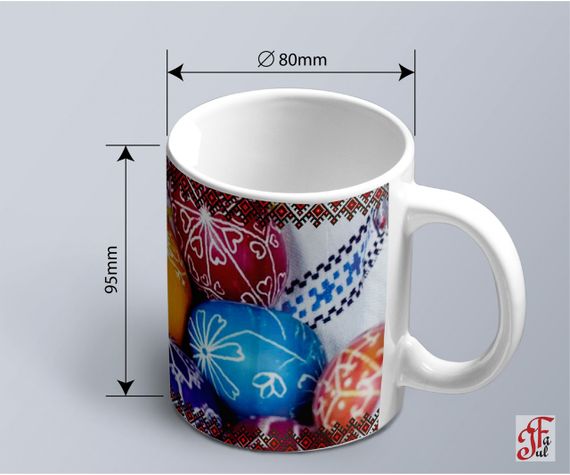 Чашка  подарочная с крашанками(02010115007)