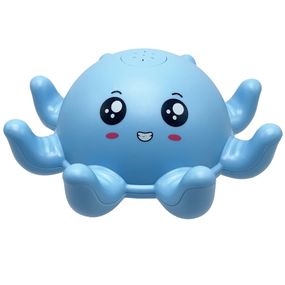 Детская игрушка для игры в ванне "Осьминог-Фонтан" 2020(Blue) синий