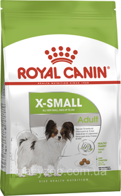 Сухой полнорационный корм Royal Canin X-Small Adult для собак мелких пород от 10 месяцев 1,5 кг