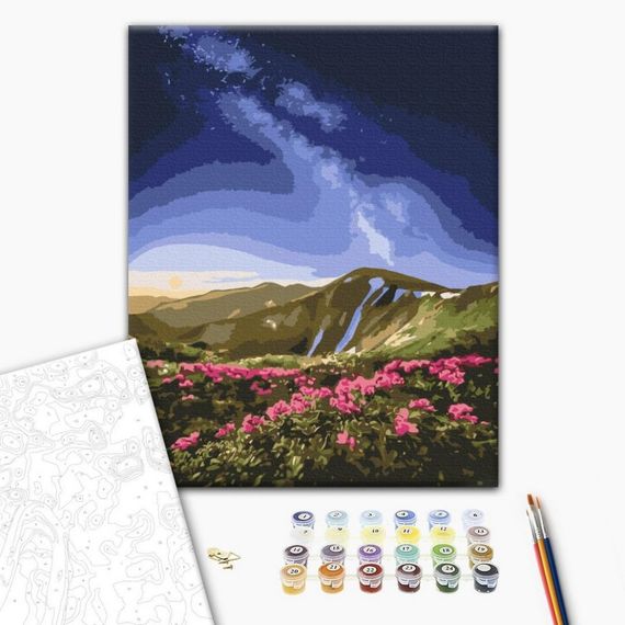 Картина за номерами "Чорногора" ©Roksolana Baran BS53753, 40х50 см | Зображення 1