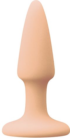 Анальна пробка COLOURS PLEASURES MINI PLUG FLESH, Телесный | Зображення 1