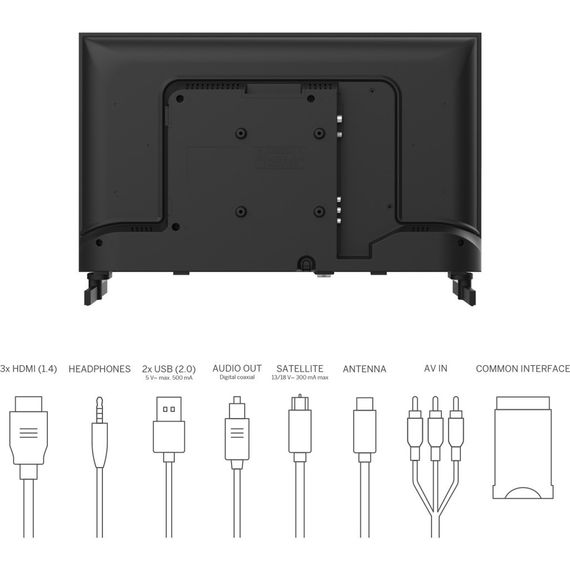 Телевизор THOMSON 24HD2S13 | Зображення 5