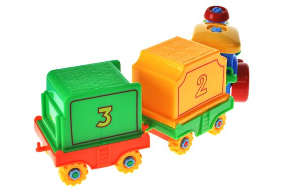 Потяг каталка 8681 в ковпаку р.43x10,5x14 см YG Toys | Зображення 3