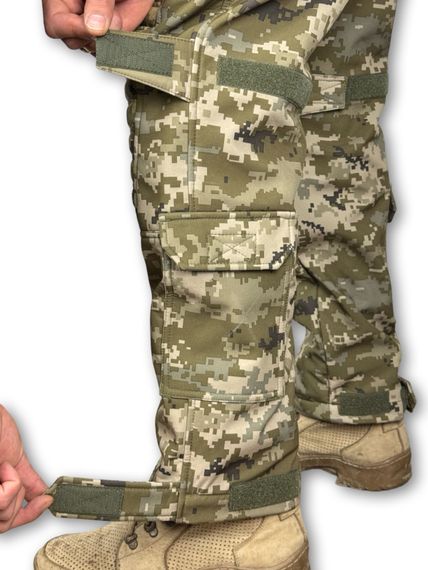 Тактичні штани Soft Shell з наколінниками "Піхота", Піксель |Розмір: 58/4 | Зображення 9