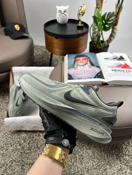 Кросівки Air Zoom Pegasus Grey Olive весна / літо / осінь A4019 | Зображення 4